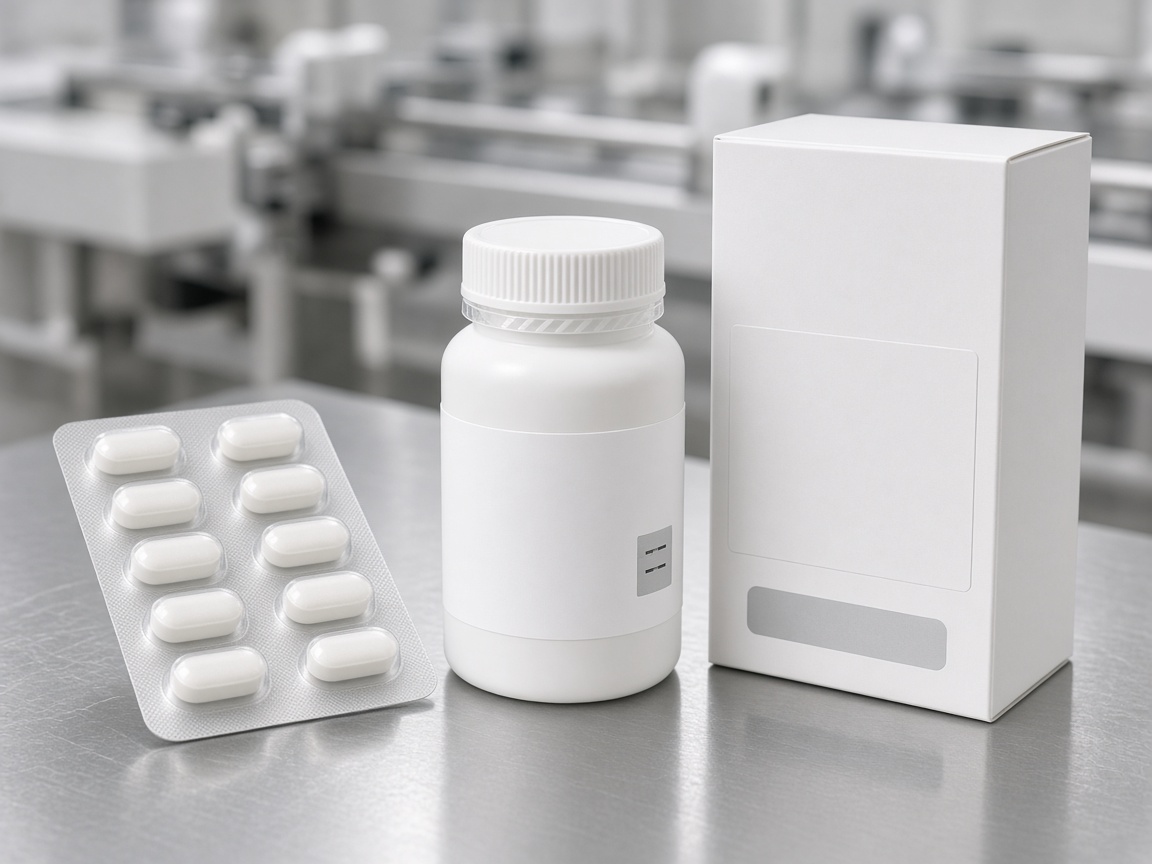 Acondicionado de suplementos: blíster, bote, precinto y lote